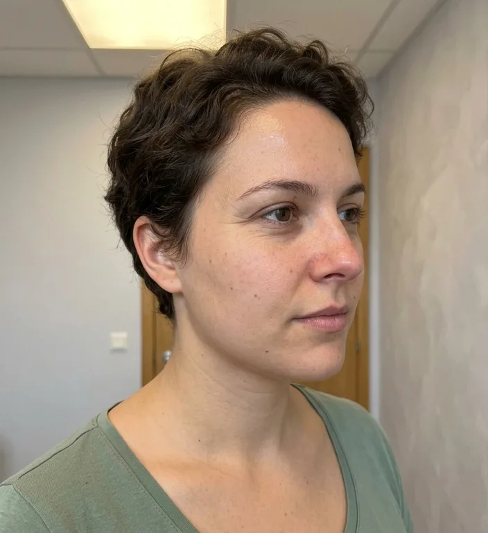 Krähenfüsse vorher