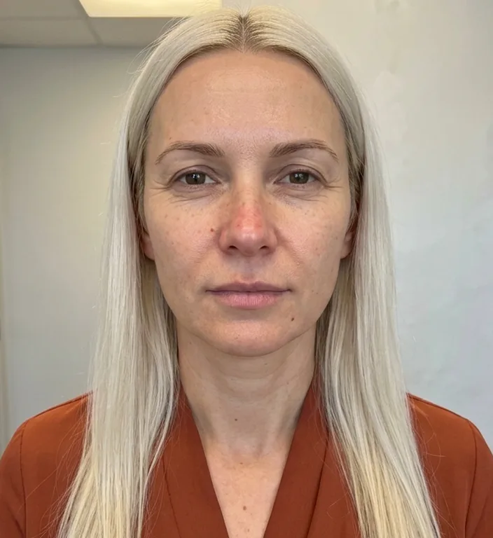 Krähenfüsse vorher