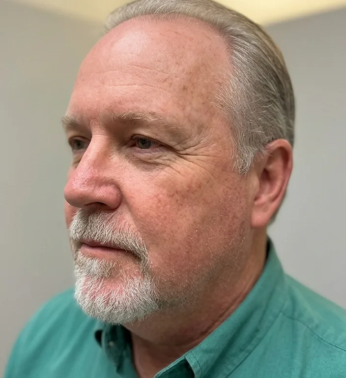 Krähenfüsse vorher